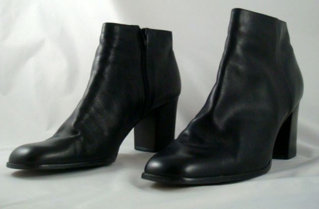 Bandolino Soft Leather Womens Ankle Boots 11M  