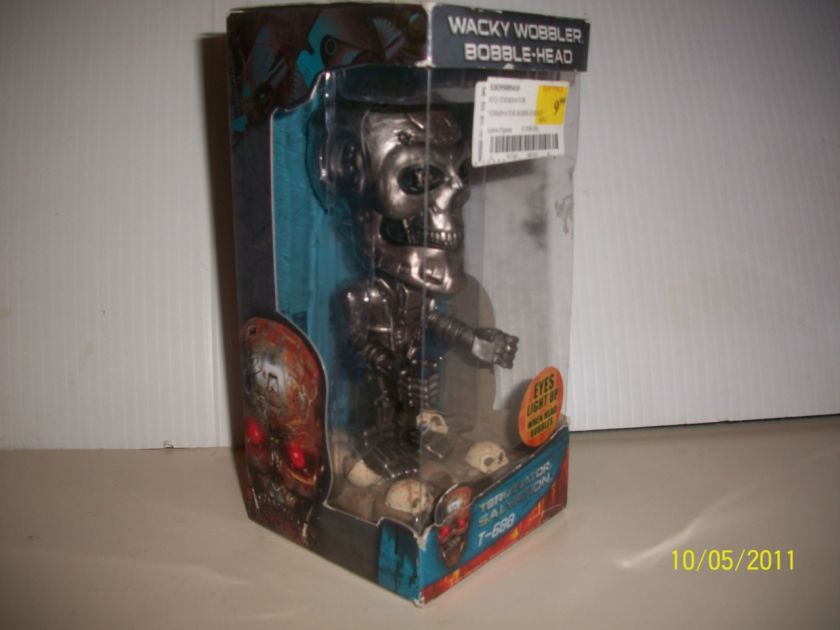 TERMINATOR SALVATION T 600 MOVIE WACKY WOBBLER BOBBLEHEAD FUNKO LITES 