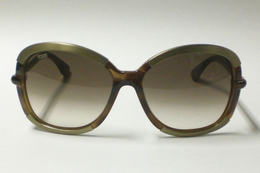 TODS TODS TO01 TO01 1 GOLD HAVANA 52F AUTH SUNGLASSES  