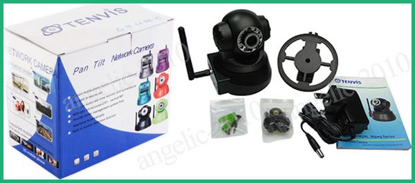 Network Wireless WiFi IP IR Security Camera with 2 way Audio CMOS 