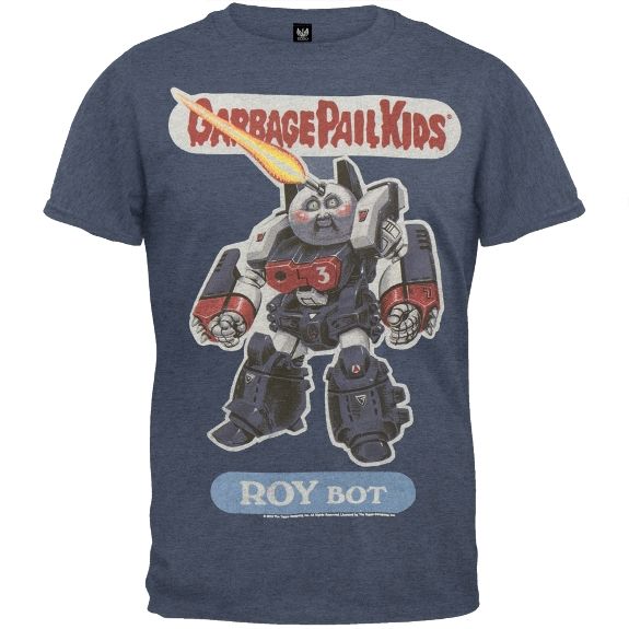 Garbage Pail Kids   Roy Bot Soft T Shirt  