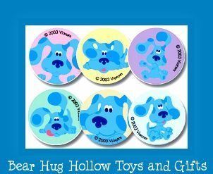 90 Blues Clues Mini Dot Stickers Party Favors  