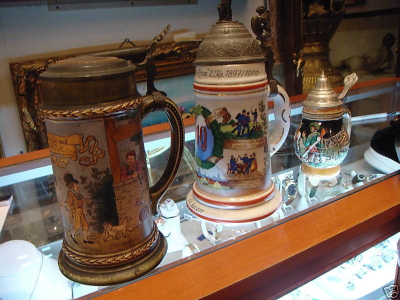 exceptional Beer Steins from good old Germany  