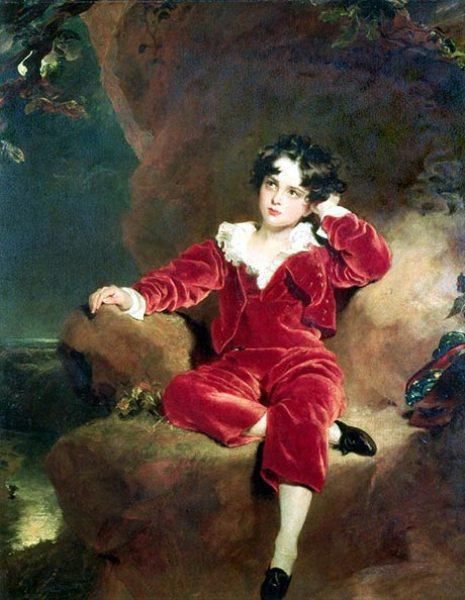 Master Lambton thomas lawrence oil painting repro  