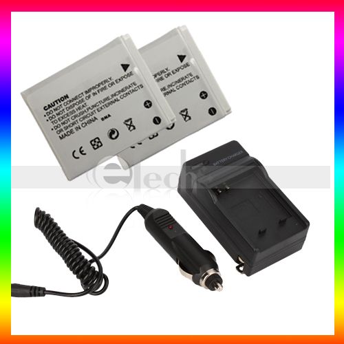   Battery + Charger for Canon PowerShot SD770 SD1200 SD1300 IS S90 S95