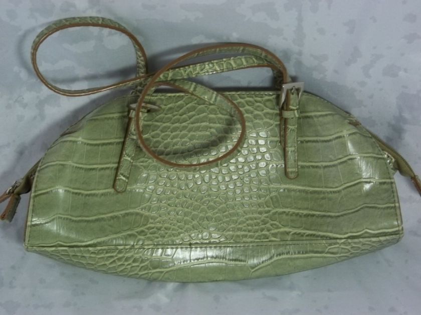 Bisou Bisou Michele Bohbot Green Purse Handbag  