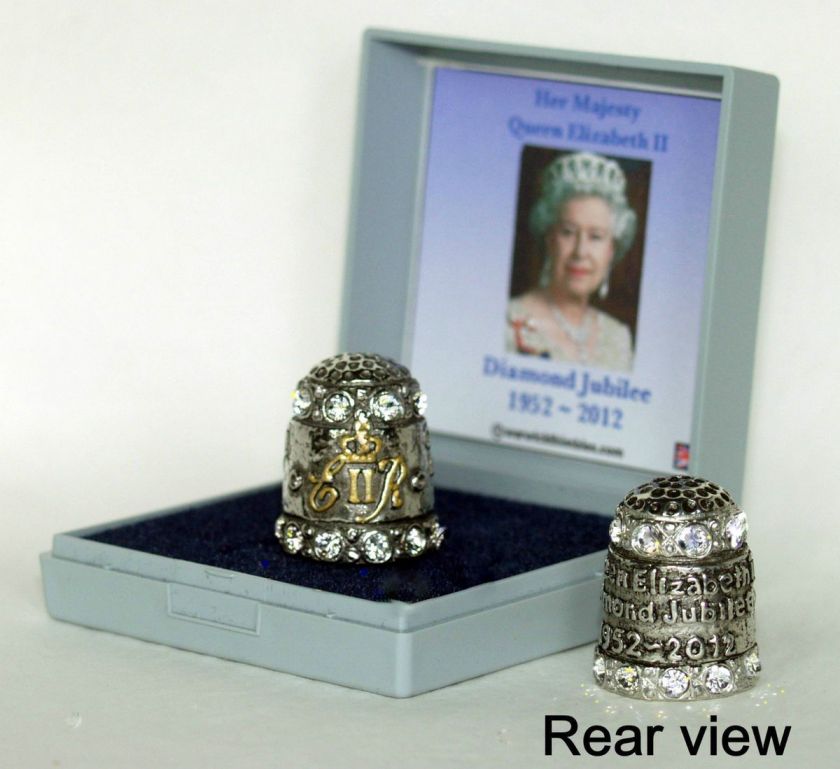 Queen Elizabeth II Diamond Jubilee 60th year commemorative Pewter 