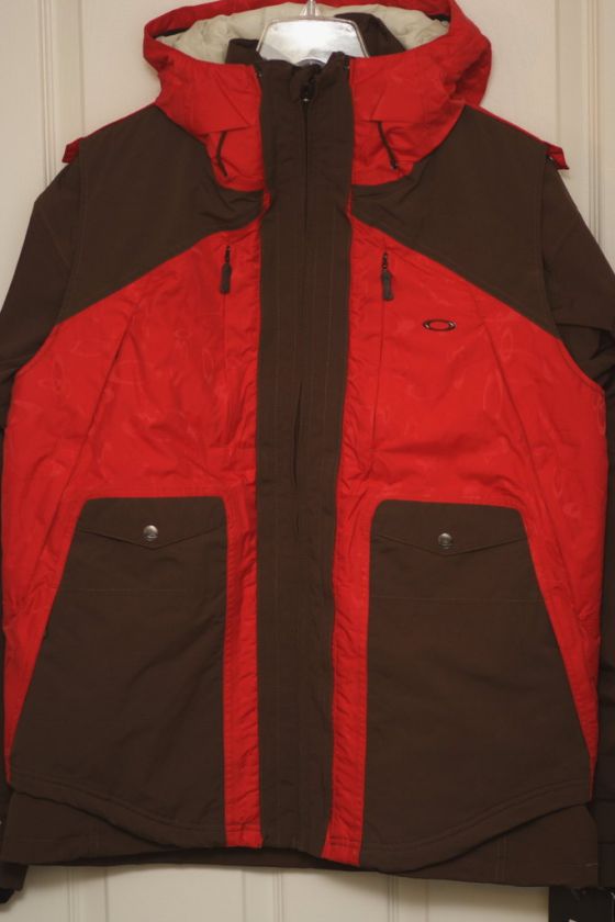 New Mens Oakley Damage Snowboard Ski 3in1 Jacket  