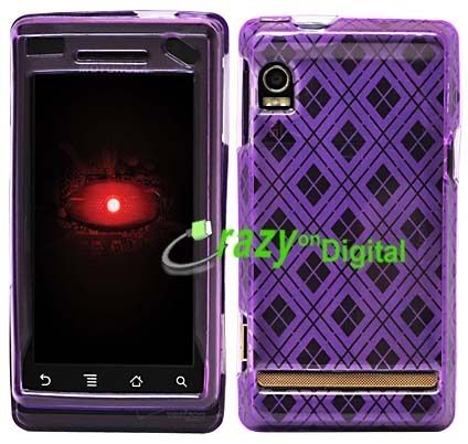 TPU Skin Case Cover Accessory for Motorola Droid A855  