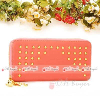 new zip around lady women simple clutch Wallet/Purse  