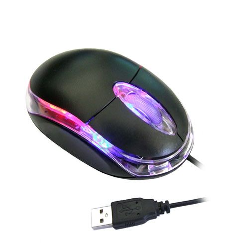 USB 3D Optical Scroll Wheel Mini MOUSE for PC Laptop US  