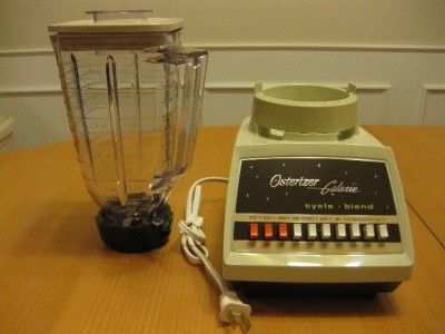 NEW / VINTAGE OSTERIZER GALAXIE 10 SPEED BLENDER MODEL 869 16  