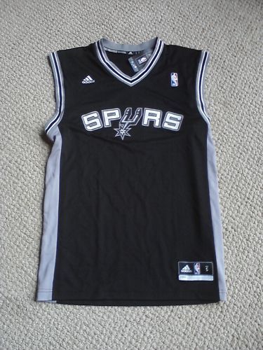 Spurs Black Replica Jersey  