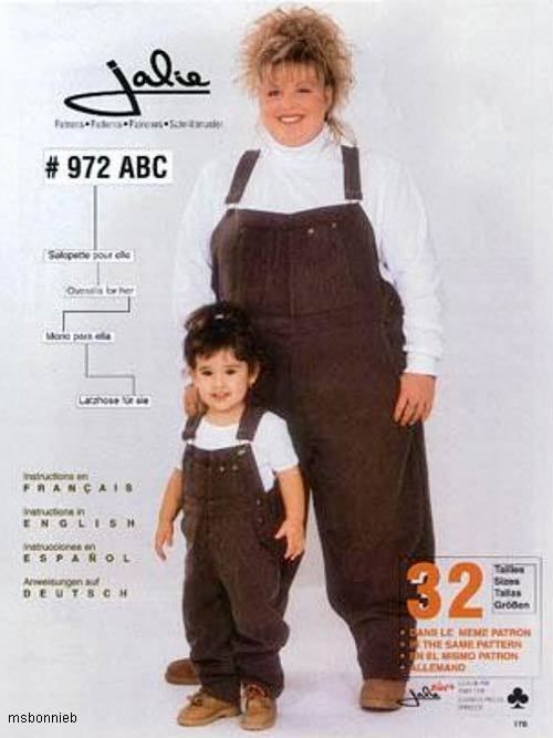 Jalie Overalls   Women S 6X & Girls 2 14 Sewing Pattern  