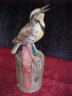 One of Eight Different Ski Country Miniature Decanters  