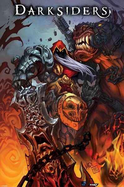 DARKSIDERS ~ JOE MADUREIRA POSTER Video Game  