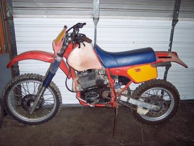 85 HONDA XR600R XR600 XR 600R 600 R MOTORCYCLE BODY CHASIS CHASSIS 