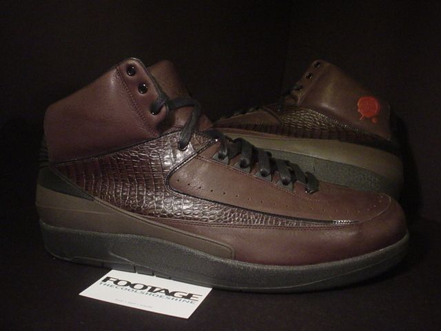   Nike Air Jordan II 2 Retro Premio BIN 23 DARK CINDER BROWN BLACK Sz 14