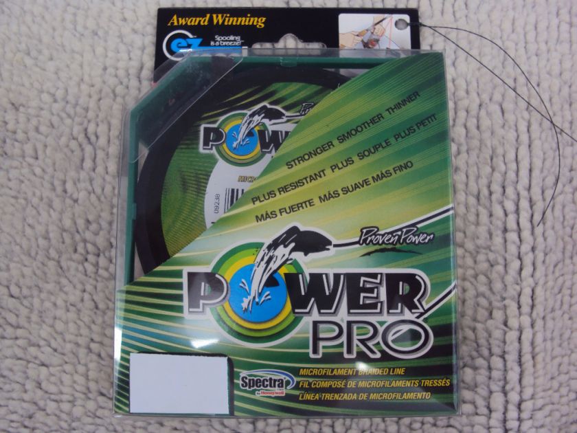 Power Pro Braid Spectra Fiber Green 500Yd. Brand New Spool  