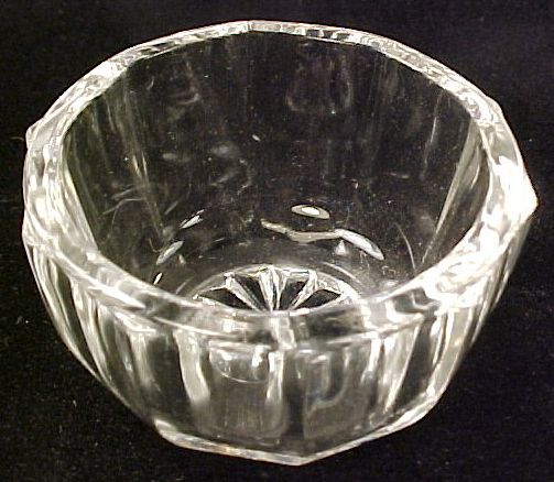 Circa 1915 MULTI SIDED OPEN SALT DIP CELLAR  