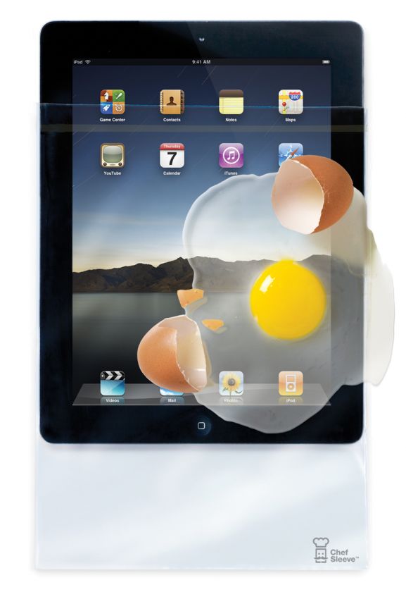 Chef Sleeve   Sleeves for Apple iPad & iPad 2 (25 Pack) Cooking,Baking 