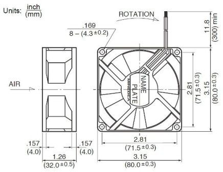 NMB MAT PN 3112KL 05W B60