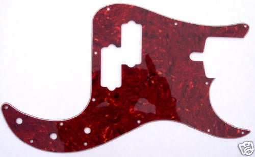 Lakland Bob Glaub USA pickguard in red tortoise 08 & 09  