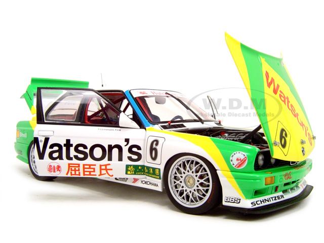 1991 BMW E30 M3 GP PLATZ MACAU PIRRO #6 118 AUTOART  