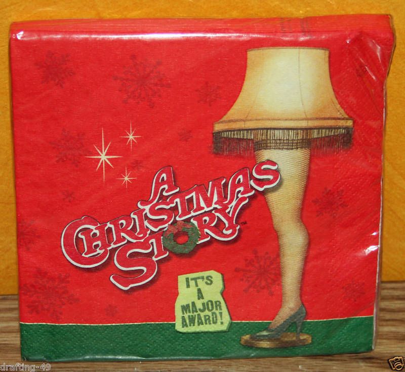 Hallmark A Christmas Story Lunch Party Napkins 16pk  