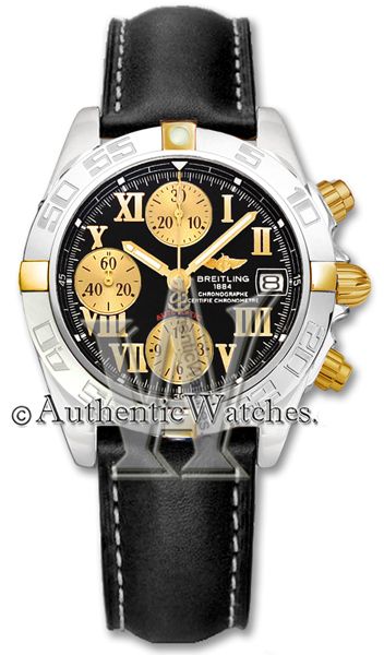 AUTHENTIC NEW BREITLING WINDRIDER CHRONO GALACTIC MENS WATCH 