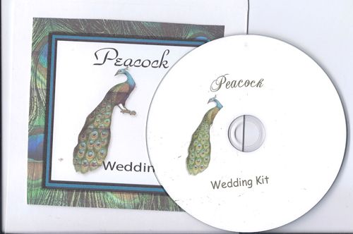 edited and printed wedding kit example