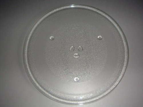 MICROWAVE TURNABLE GLASS PLATE TRAY 13 5/8 INCH REPLACE  