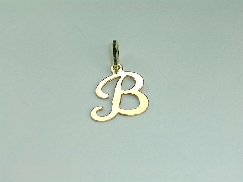 GENUINE 14K GF SCRIPT INITIAL LETTER 18 NECKLACES  