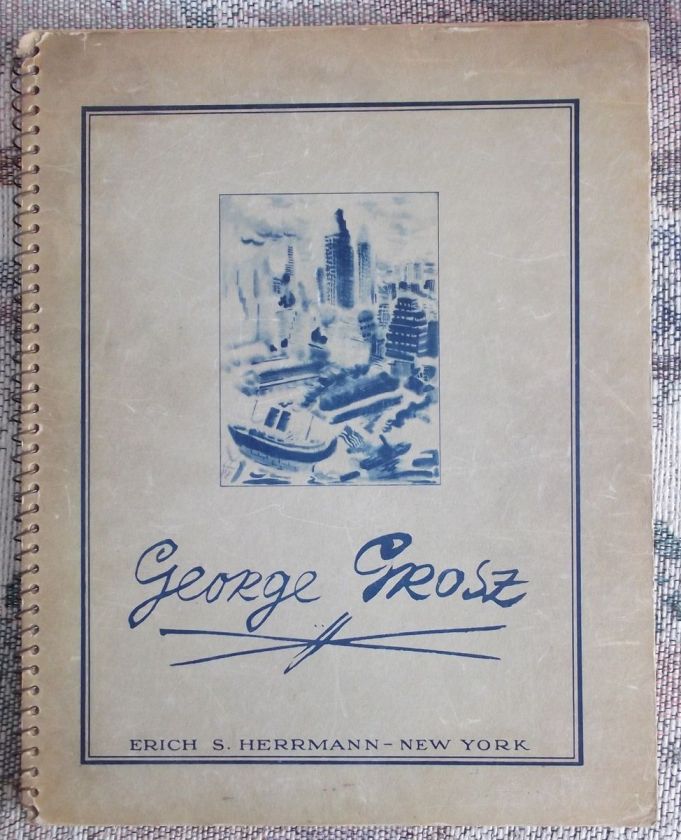 GEORGE GROSZ 1944 30 Drawings Water Color Art Artists  