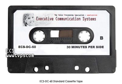 DC 60 60 minute Leaderless Standard Cassette Tapes, 10 Pk  