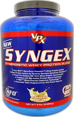 VPX SYNGEX WHEY PROTEIN BLEND 5LB VANILLA DREAM  