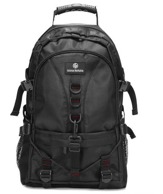 SHISHA PANGMA mens Oxford cloth black backpacks  new A406  