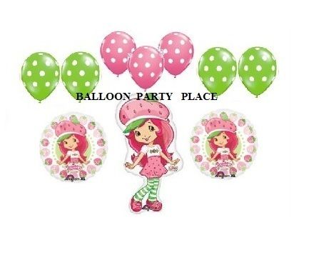 STRAWBERRY SHORTCAKE birthday party supplies balloons  