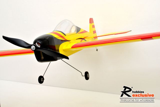 4ch rc balsa wood built 3d f3a aerobatic ep kitman airplane model 