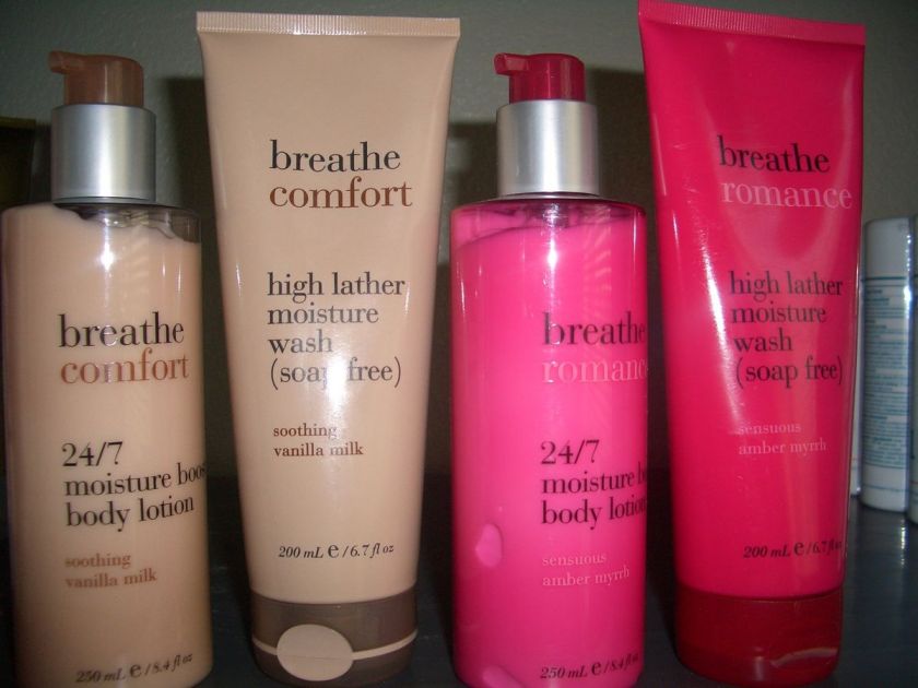 Bath and Body Works Breathe Lotion or Body Wash U Pick  