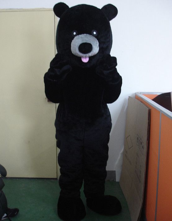 Black Bear Mascot Costume Outfit Suit Fancy Dress SKU 13273467978 