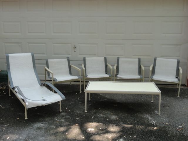 Richard Schultz Knoll Outdoor Patio Furniture Set 6 pcs  