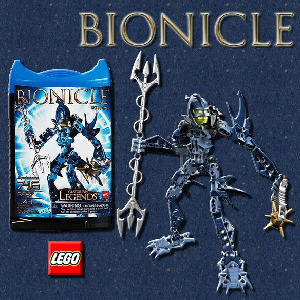 LEGO BIONICLE GLATORIAN LEGENDS KIINA   8987  