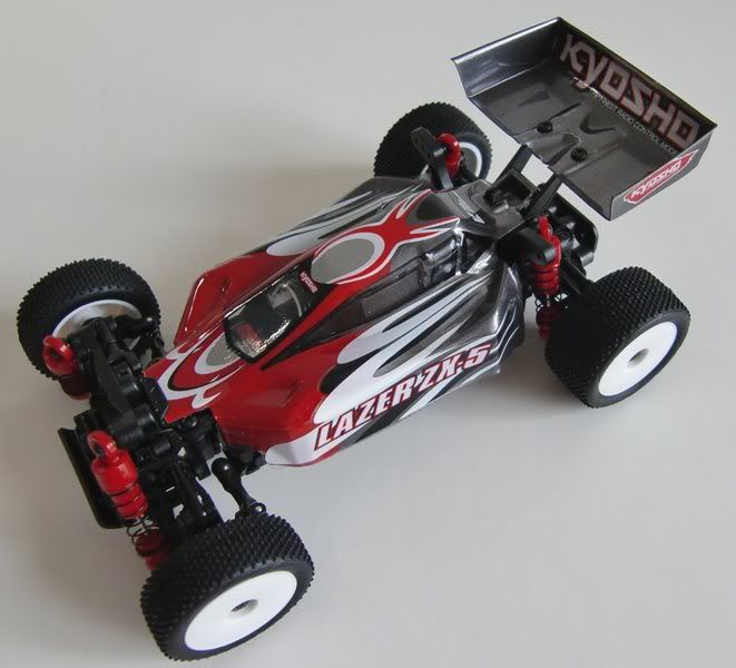 KYOSHO 1/24 MINI Z 4WD RACING BUGGY LAZER ZX 5 FS MB 010 w. ASF 2.4GHz 