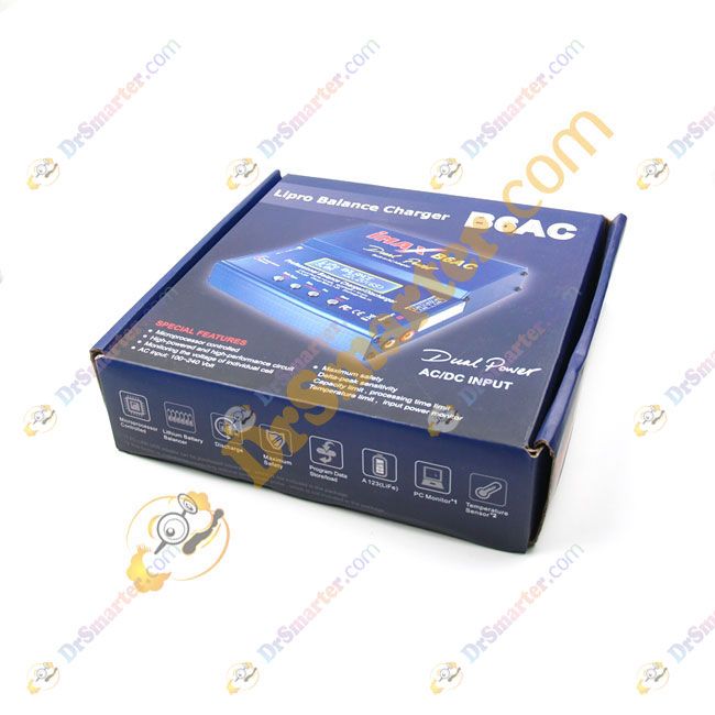   auténtico B6 AC de equilibrio de la batería de iMAX B6AC LCD