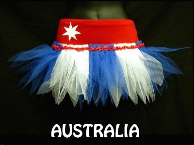 PLUS SIZE CHEERLEADING TUTU SKIRT FOOTBALL RUGBY PARTY  