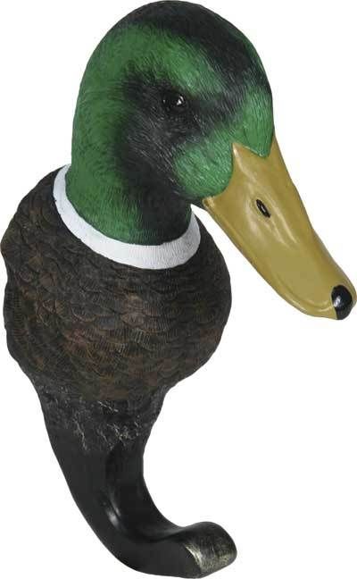 COAT HOOK  MALLARD DUCK Wall Hook  