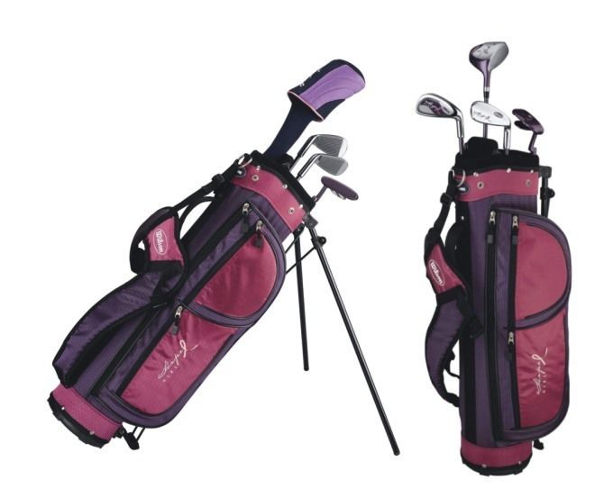 WILSON HOPE Junior Girls Complete Golf Club Set w/ Bag 883813468720 