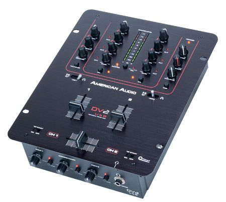   AUDIO DV2 USB 2 Channel Preamp Midi DJ Mixer with i/o interface