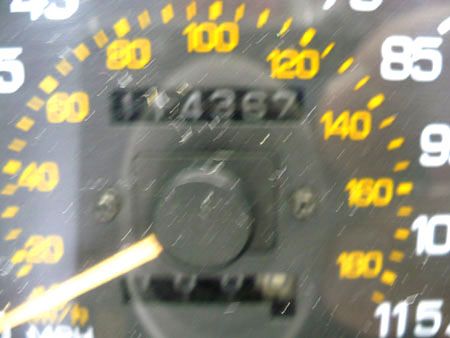 1992 DAIHATSU ROCKY Instrument Speedometer Cluster w/Tach OEM m/t ~cl5 